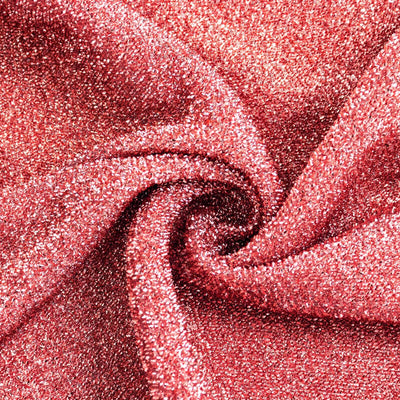 Set of 4 Rose Gold Chiara Backdrop Stand Covers Shimmer Tinsel Finish, Fitted Covers For Half Moon Wedding Arches 2.5ft, 5ft, 6ft, 7ft