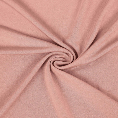 Matte Dusty Rose Fitted Spandex Half Moon Wedding Arch Cover, Custom Fit Chiara Backdrop Stand Cover 6ft