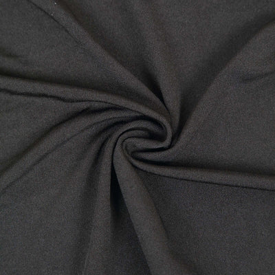 Matte Black Fitted Spandex Half Moon Wedding Arch Cover, Custom Fit Chiara Backdrop Stand Cover 6ft