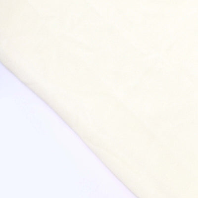 Ivory Spandex Fitted Open Arch Backdrop Cover, Double-Sided U-Shaped Wedding Arch Slipcover 8ft