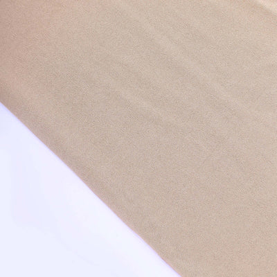 Nude Spandex Fitted Open Arch Backdrop Cover, Double-Sided U-Shaped Wedding Arch Slipcover 8ft