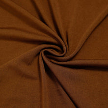 Set of 2 Brown Spandex Fitted Wedding Arch Covers for Round Top and Double Arch#whtbkgd