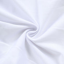 Set of 2 White Spandex Fitted Wedding Arch Covers for Round Top and Double Arch#whtbkgd