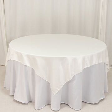 <h3 style="margin-left:0px;"><span style="background-color:transparent;color:#111111;">Elegant Ivory Lamour Satin Overlay for Timeless Table Decor</span>