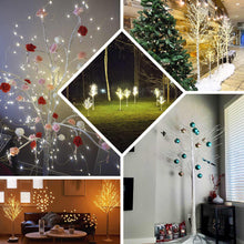 Warm White Lighted Birch Tree 350 LED Fairy Lights with Remote Timer