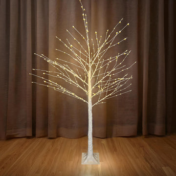 <span style="background-color:transparent;color:#000000;">Warm White LED Birch Tree – Captivating Lighting for Any Event</span>