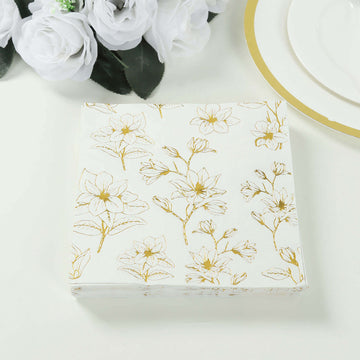 <span style="background-color:transparent;color:#000000;">Elegance in Every Sip: White 2-Ply Paper Cocktail Napkins</span>