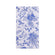 White blue french toile