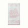 White pink french toile pattern