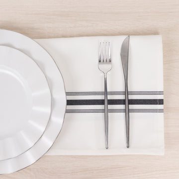 <span style="background-color:transparent;color:#111111;">Perfect for Any Occasion - White Bistro Napkins</span>