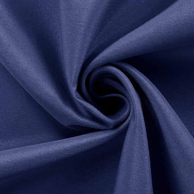 Polyester Square Tablecloth 90"x90" Navy Blue - Wrinkle-Resistant & Durable Table Cover