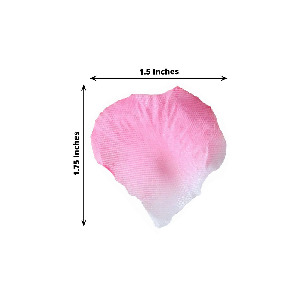 500 Pack Pink Silk Rose Petals Confetti | eFavormart.com