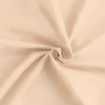 5 Pack Premium Polyester Napkins 20"x20" Beige - 220GSM Stain & Wrinkle Resistant Cloth Napkins