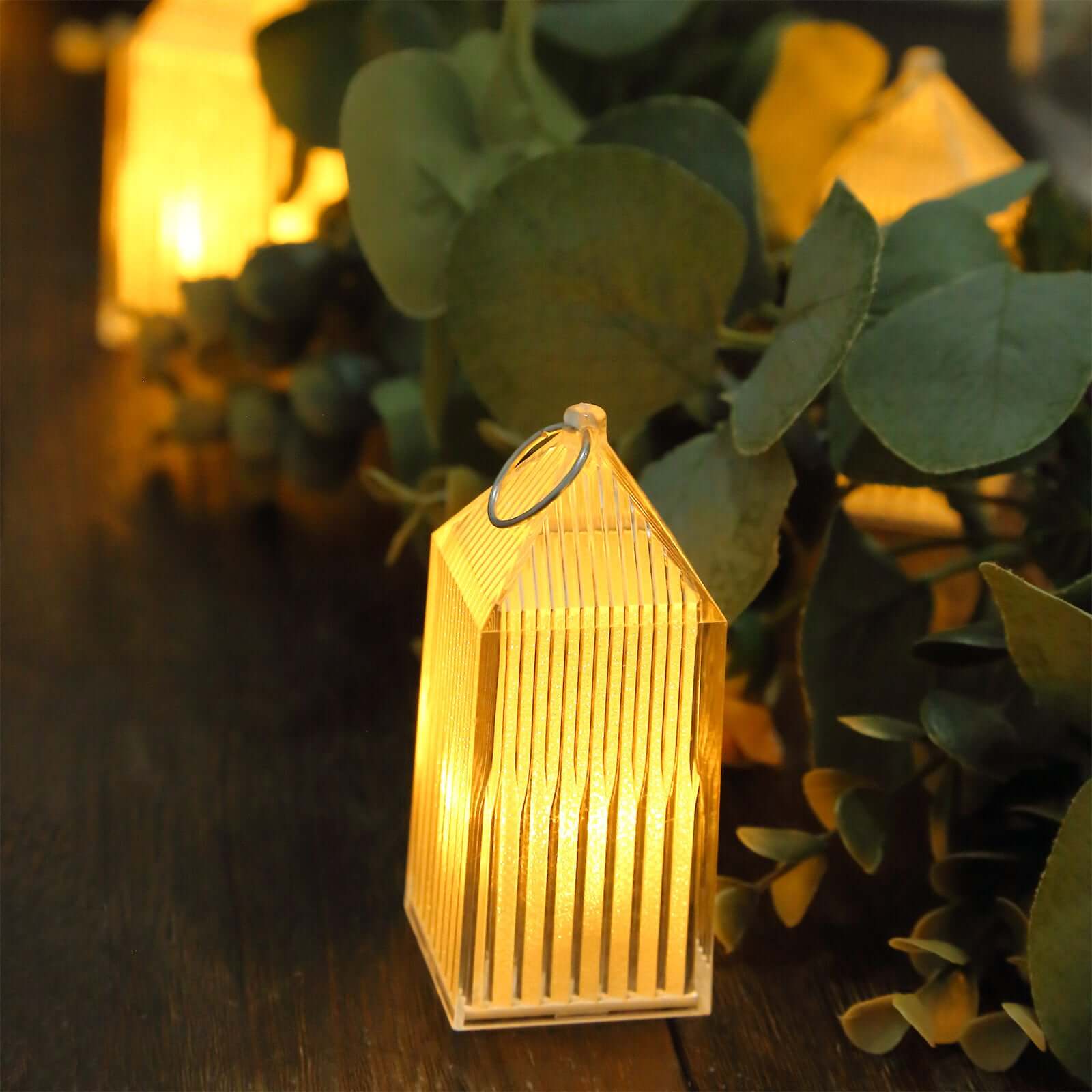 Decoration Wholesale Mini LED Flashing Hanging Lantern Battery