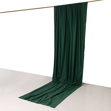 Elegant Hunter Green Scuba Polyester Backdrop