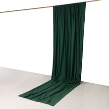 Hunter Emerald Green Scuba Polyester Backdrop Drape Curtain Durable Flame Resistant Event Divider