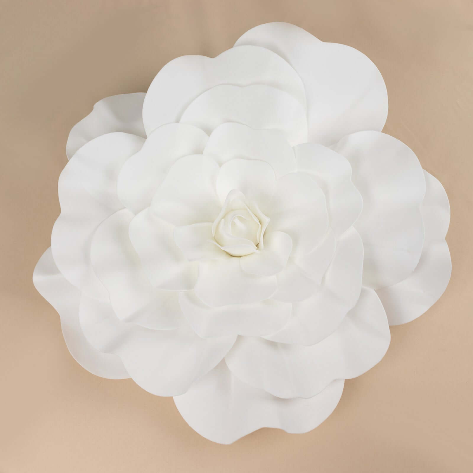 2 Pack 24 Large White Foam Craft Roses