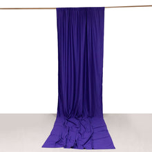 Purple Scuba Polyester Backdrop Drape Curtain Durable Flame Resistant Event Divider Panel