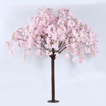 Elegant Ambiance with Blush Artificial Cherry Blossom Tree