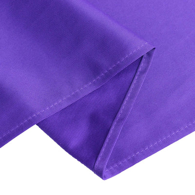 Scuba Square Table Overlay 70"x70" Purple - Wrinkle Free & Stain Resistant Table Topper