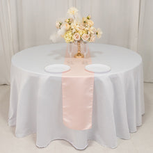 Blush Lamour Satin Table Runner - 12x108inch