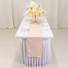 Blush Lamour Satin Table Runner - 12x108inch