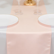 Blush Lamour Satin Table Runner - 12x108inch