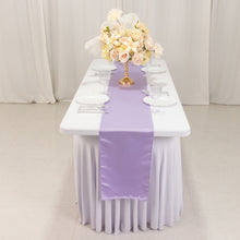 Lavender Lilac Lamour Satin Table Runner - 12x108inch