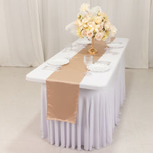 Nude Lamour Satin Table Runner - 12x108inch