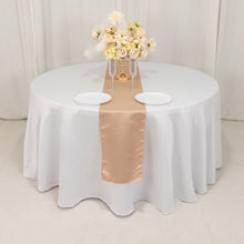 Nude Lamour Satin Table Runner - 12x108inch