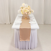 Nude Lamour Satin Table Runner - 12x108inch