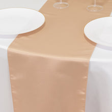 Nude Lamour Satin Table Runner - 12x108inch