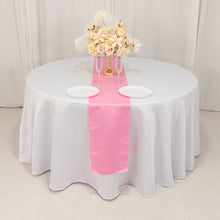 Pink Lamour Satin Table Runner - 12x108inch