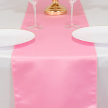 Pink Lamour Satin Table Runner - 12x108inch