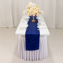 Royal Blue Lamour Satin Table Runner - 12x108inch