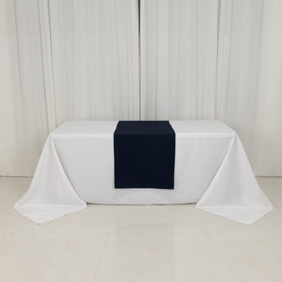 Wide Premium Polyester Table Runner 24"x72" Navy Blue - Sublimation Printable Blank Banner