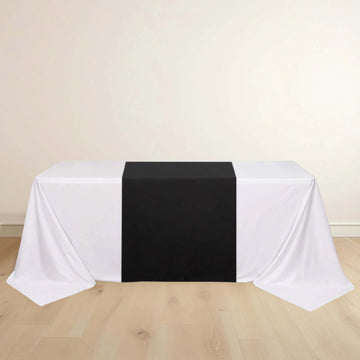 <span style="background-color:transparent;color:#000000;">Easy Maintenance with a Wrinkle-Free Table Runner</span>