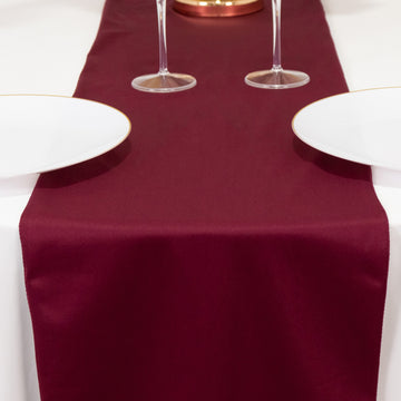 <h3 style="margin-left:0px;"><strong>Easy Maintenance with a Wrinkle-Free Table Runner</strong>