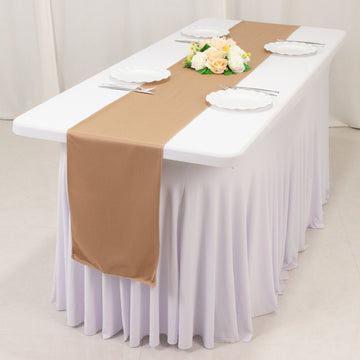 <span style="background-color:transparent;color:#000000;">Luxurious Feel Meets Practical Durability With Scuba Fabric Runner</span>