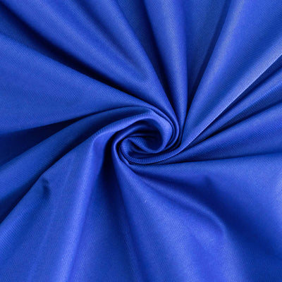 Scuba Rectangular Tablecloth 60"x102" Royal Blue - Wrinkle Free Table Cover