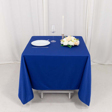 <strong>Royal Blue Premium Scuba Square Tablecloth</strong>