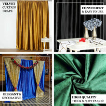 Sage Green Premium Smooth Velvet Backdrop Drape Curtain, Privacy Photo Booth Event Divider Panel wit