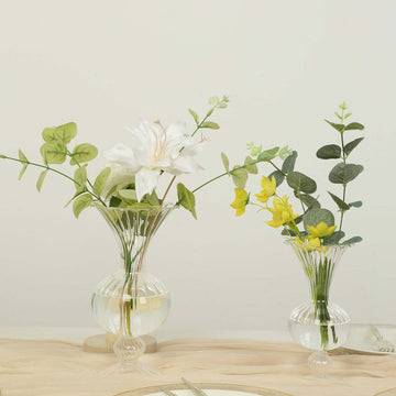 <h3 style="margin-left:0px;"><strong>Versatile Decorative Clear Nordic Style Glass Vases</strong>