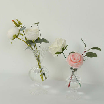 <h3 style="margin-left:0px;"><strong>Timeless Clear Nordic Style Glass Flower Vases</strong>