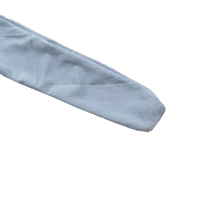 Set of 2 Dusty Blue Spandex Half Crescent Moon Wedding Arch Covers, Custom Fitted Backdrop Stand Cover for Curved Arbor Flower Balloon Frame