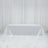 Polyester Rectangular King Tablecloth – 108x156inch Extra-Wide White