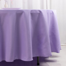 Lavender Lilac Seamless Premium Polyester Round Tablecloth 220GSM