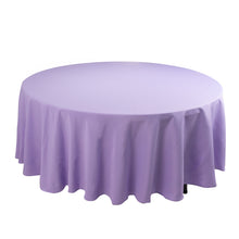 Lavender Lilac Seamless Premium Polyester Round Tablecloth 220GSM