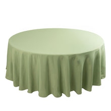 Sage Green Seamless Premium Polyester Round Tablecloth 220GSM