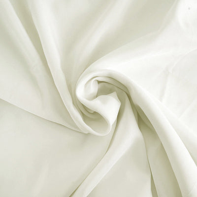 Polyester Round Tablecloth 70" Ivory - Linen Texture Table Cover